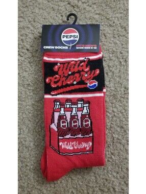 Pepsi Wild Cherry Men's Crew Socks